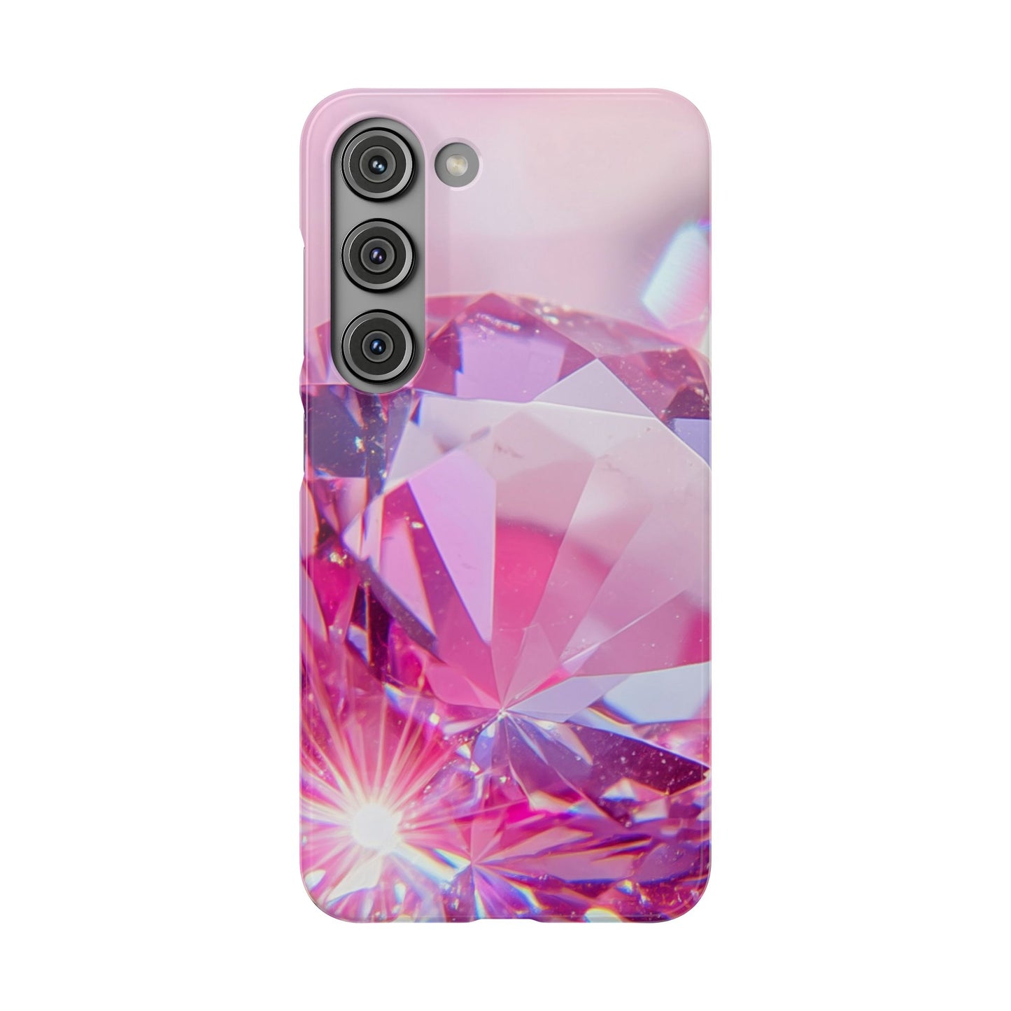 Snap Phone Case – Pink Ice