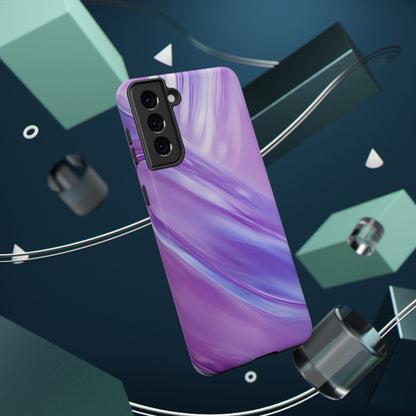 Impact-Resistant Phone Case – Lavender Wave