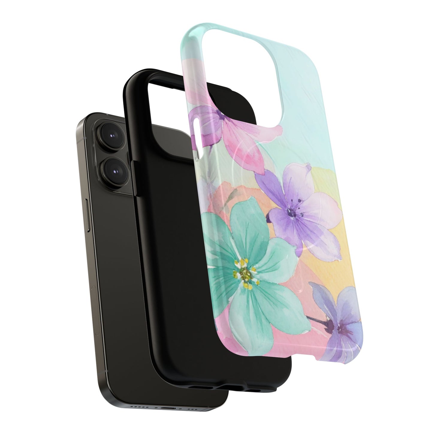 Protective Phone Case – Water Petal