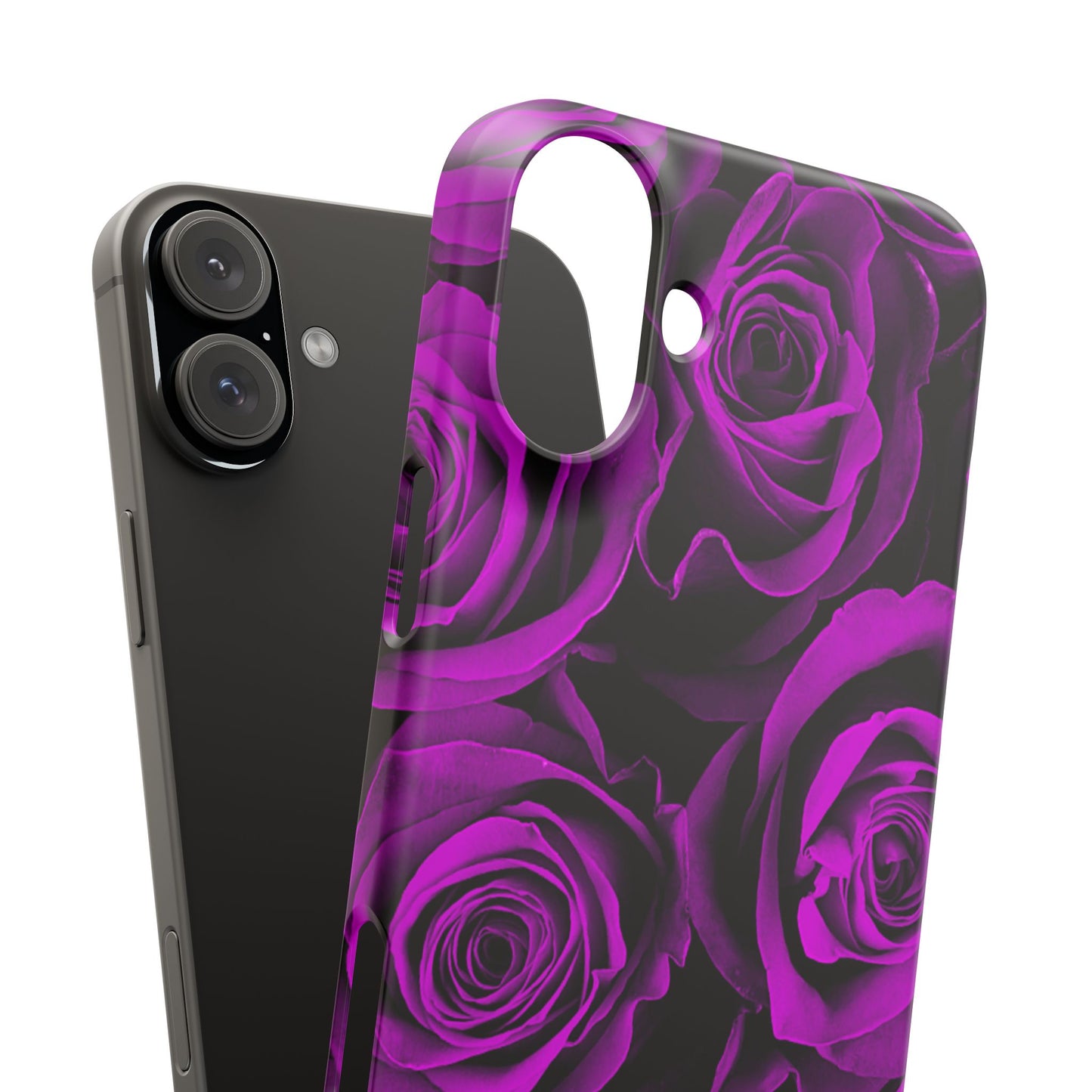 Snap Phone Case – Amethyst Roses