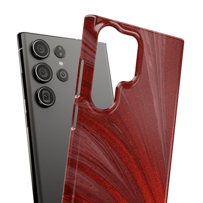 Snap Phone Case – Crimson Current