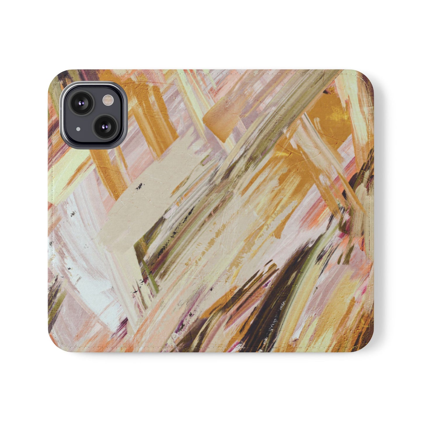 Flip Case – Brush & Bronze