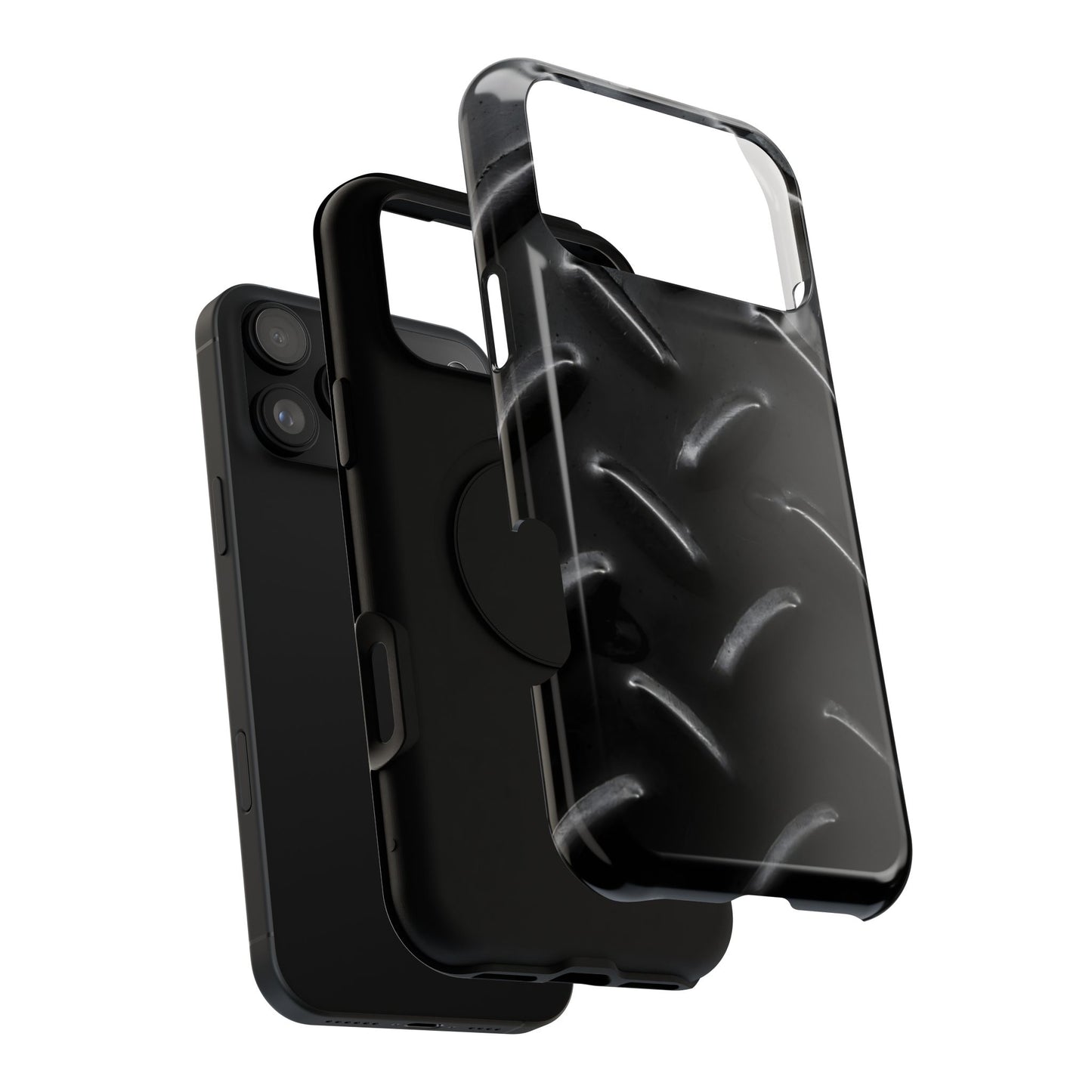 Impact-Resistant Phone Case – Blackout Plate