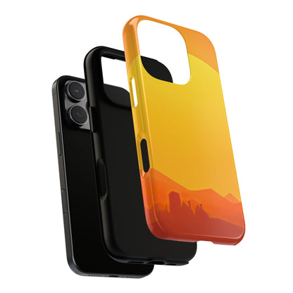 Protective Phone Case – Desert Sunrise
