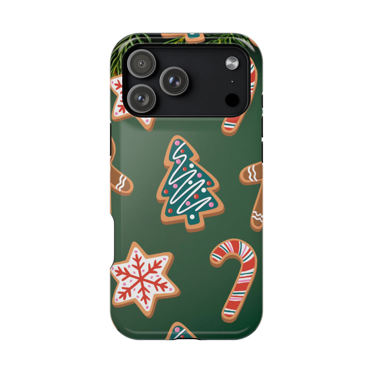 Impact-Resistant Phone Case – Cookie Season – Compatible with iPhone 11–17 & Samsung Galaxy S22–S26 Series