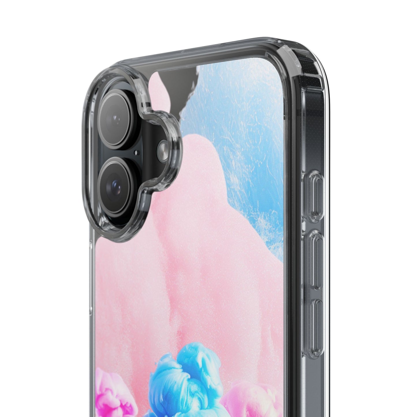 Clear Phone Case – Cotton Candy Dream