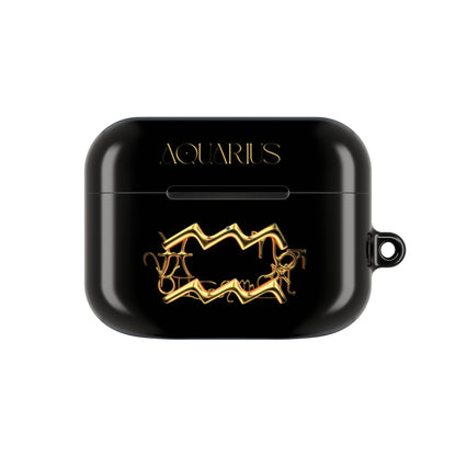Earbud Case Cover – Luminous Aquarius
