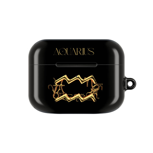 Earbud Case Cover – Luminous Aquarius