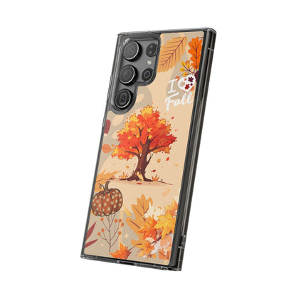 Clear Phone Case – Fall in Love