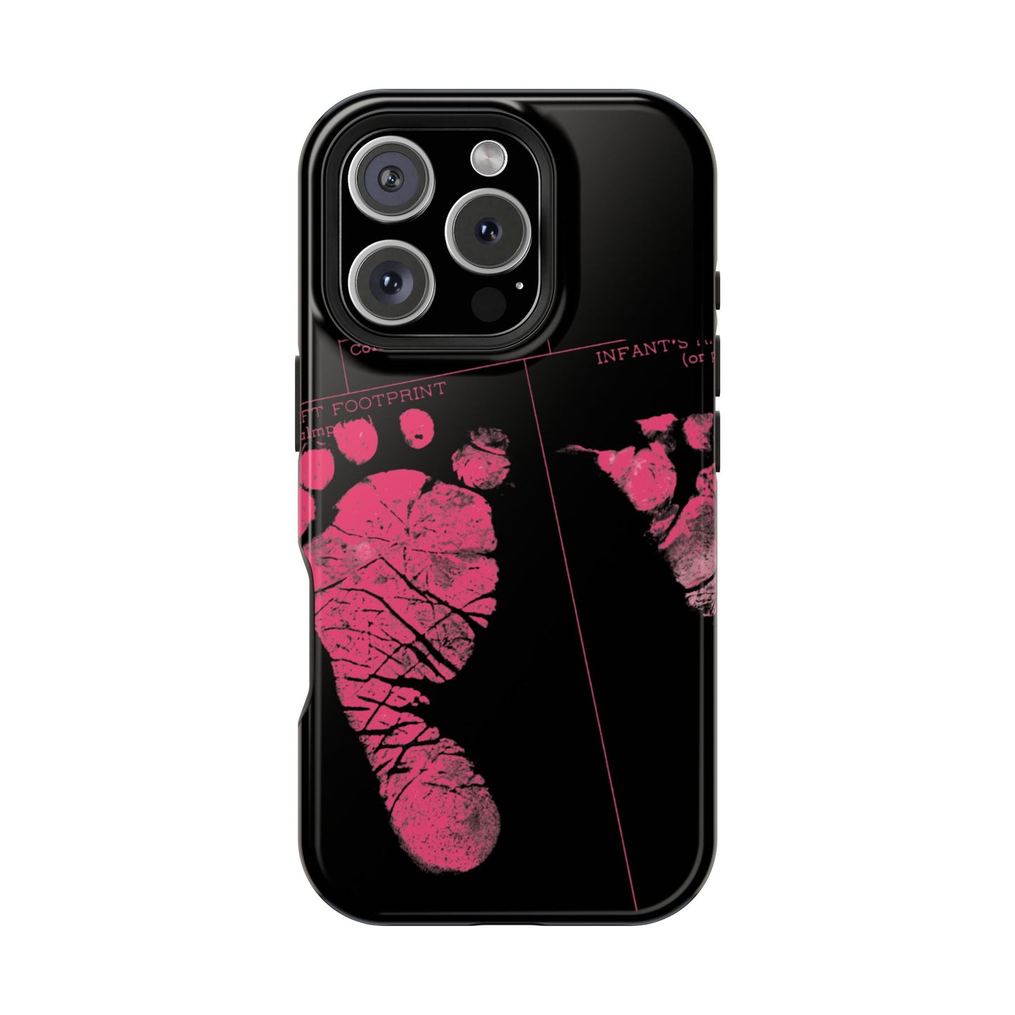 Wireless-Charging Compatible Case – Mom’s Little Pink Footprints