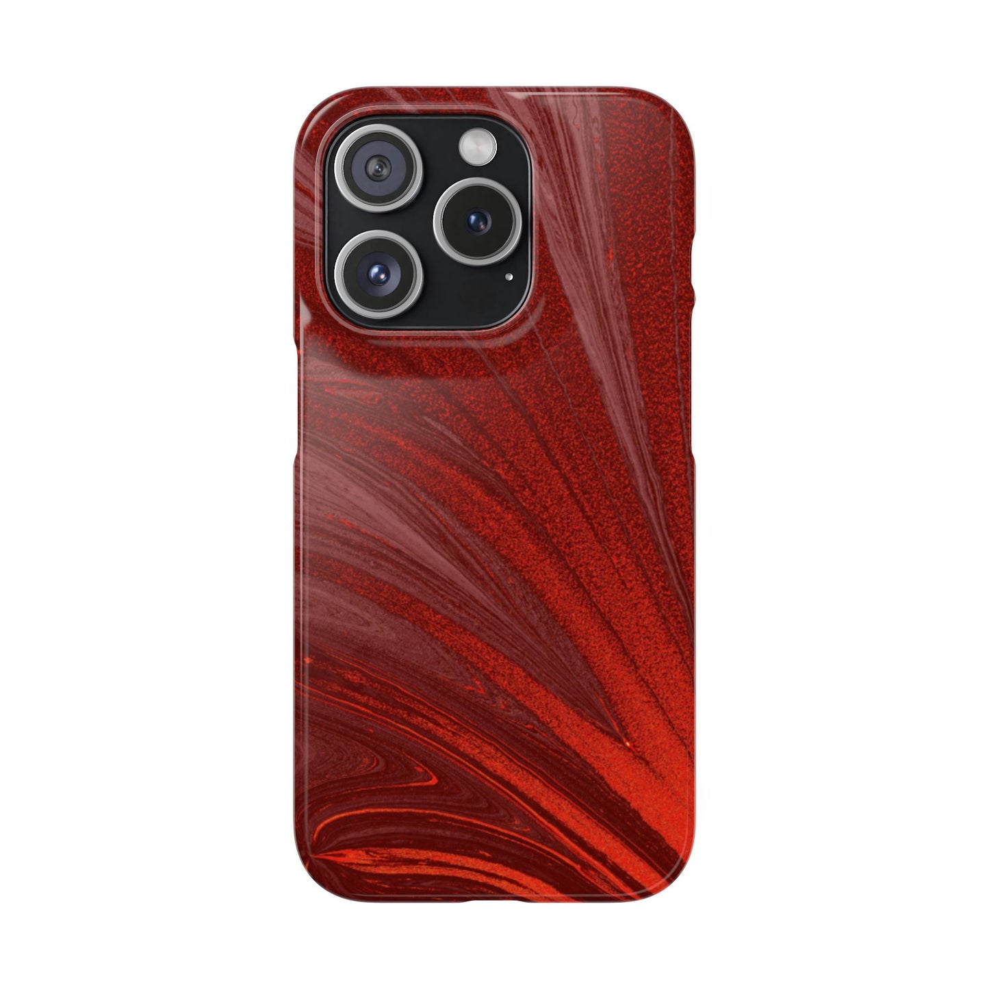 Snap Phone Case – Crimson Current