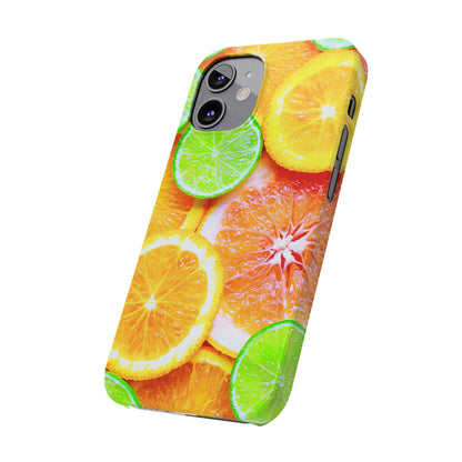 Slim Phone Case – Sunkissed Citrus