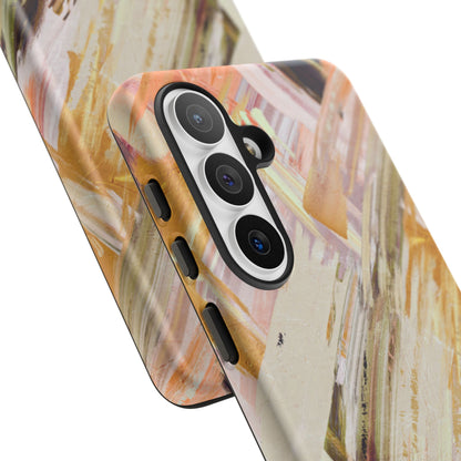 Protective Phone Case – Brush & Bronze