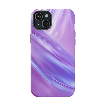 Wireless-Charging Compatible Case – Lavender Wave