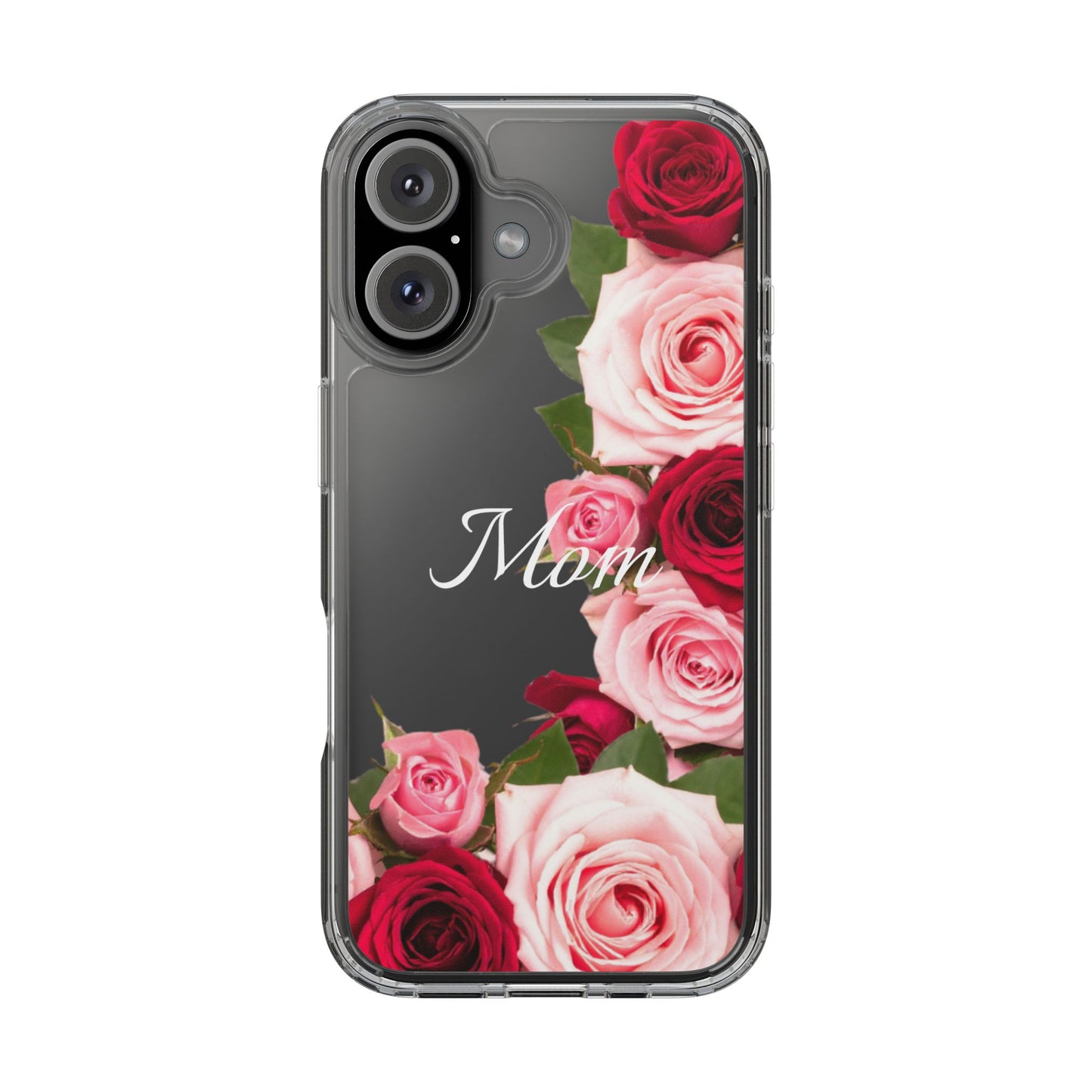 Clear Phone Case – Mom’s Rose Bouquet
