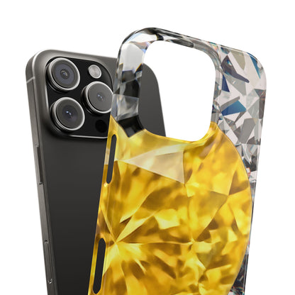 Snap Phone Case – Heart of Gold