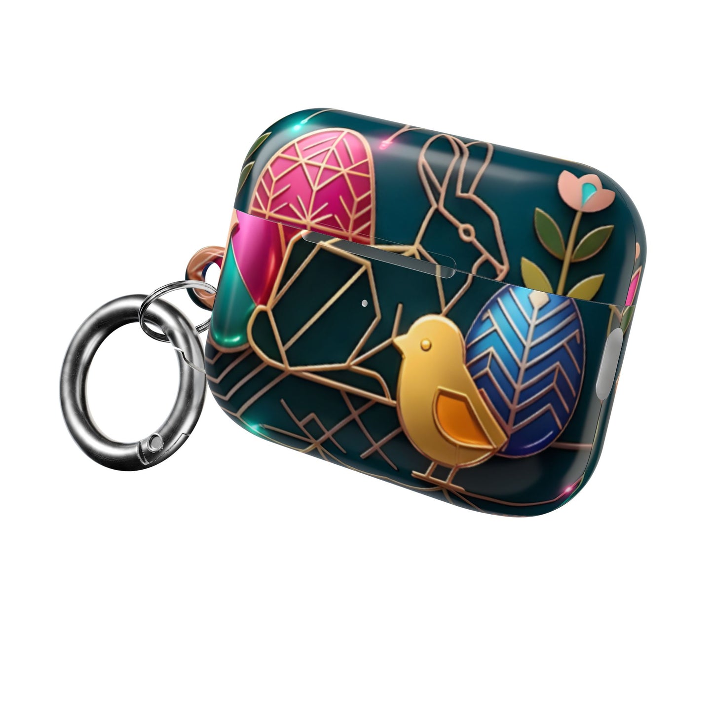 Earbud Case Cover – Jeweled Garden