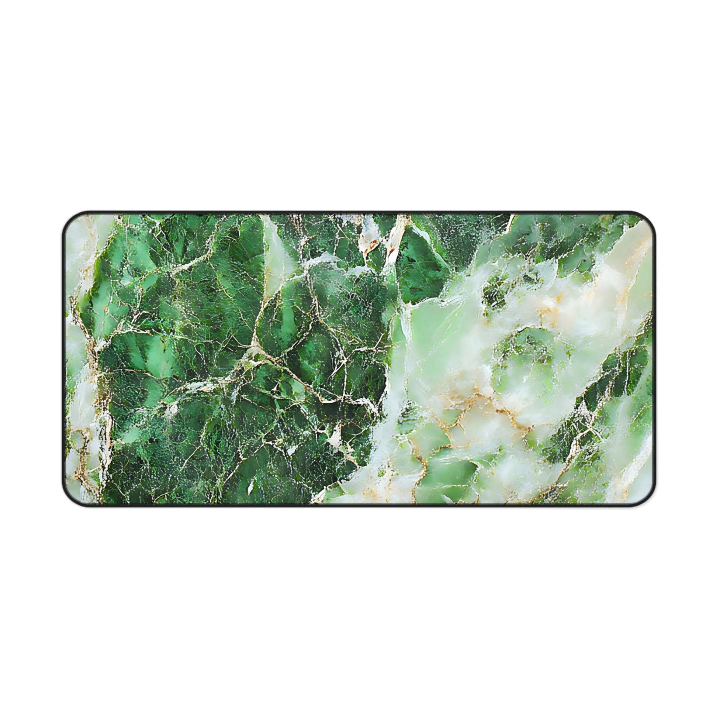 Neoprene Desk Mat – Gilded Jade