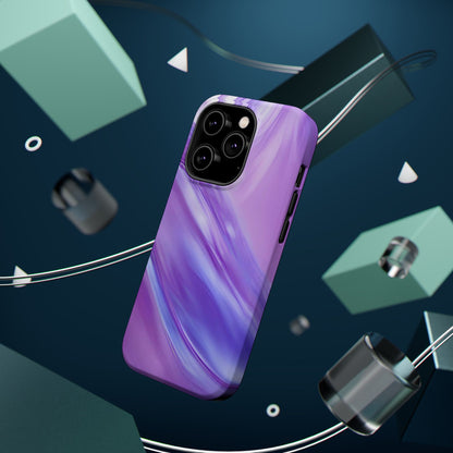 Wireless-Charging Compatible Case – Lavender Wave