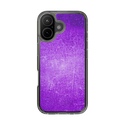 Clear Phone Case – Violet Voltage