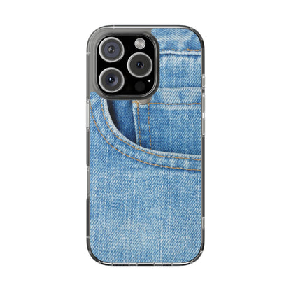 Clear Magnetic Phone Case – Blue Jean Baby