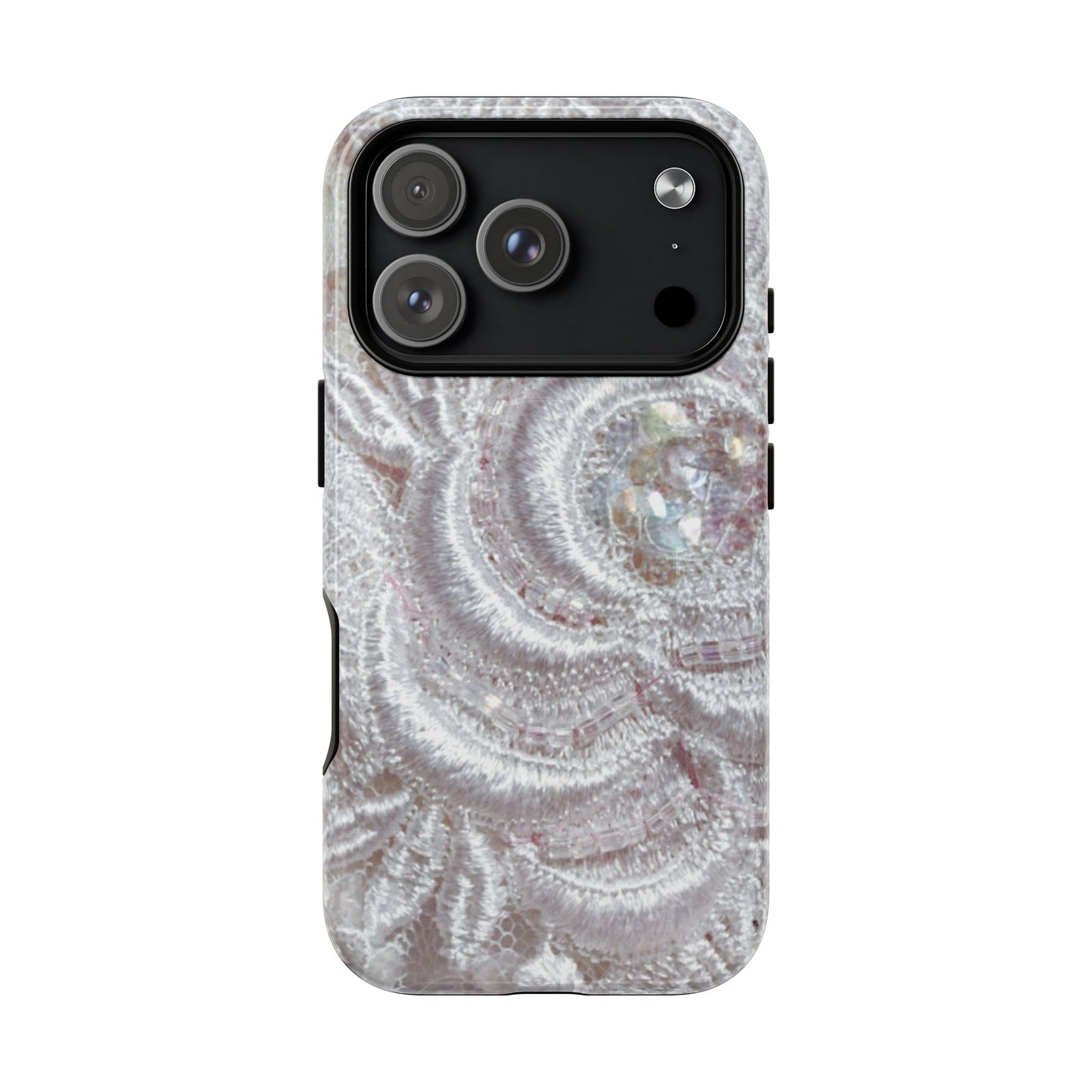 Protective Magnetic Phone Case – Lace Veil