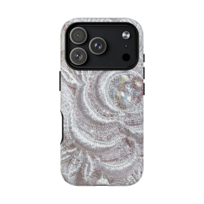 Protective Magnetic Phone Case – Lace Veil