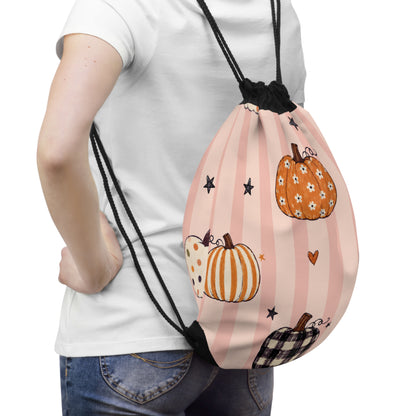 Drawstring Bag – Pumpkin Picnic