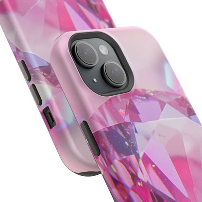 Impact-Resistant Phone Case – Pink Ice