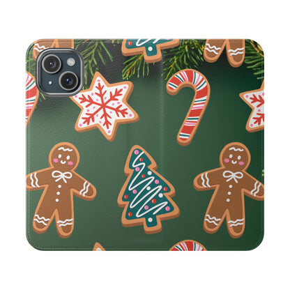 Flip Case – Cookie Season – Compatible with iPhone 11–17 & Samsung Galaxy S21–S25 Series
