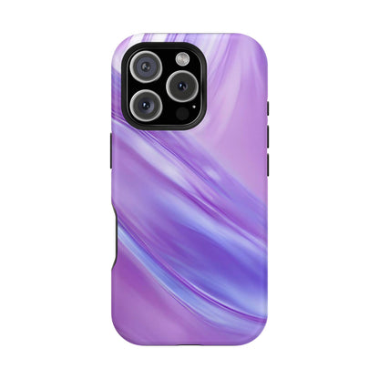 Wireless-Charging Compatible Case – Lavender Wave