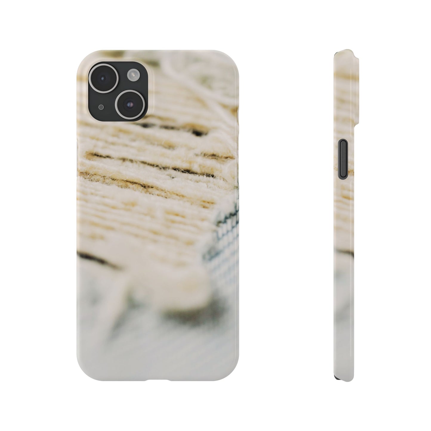 Slim Phone Case – Woven Warmth