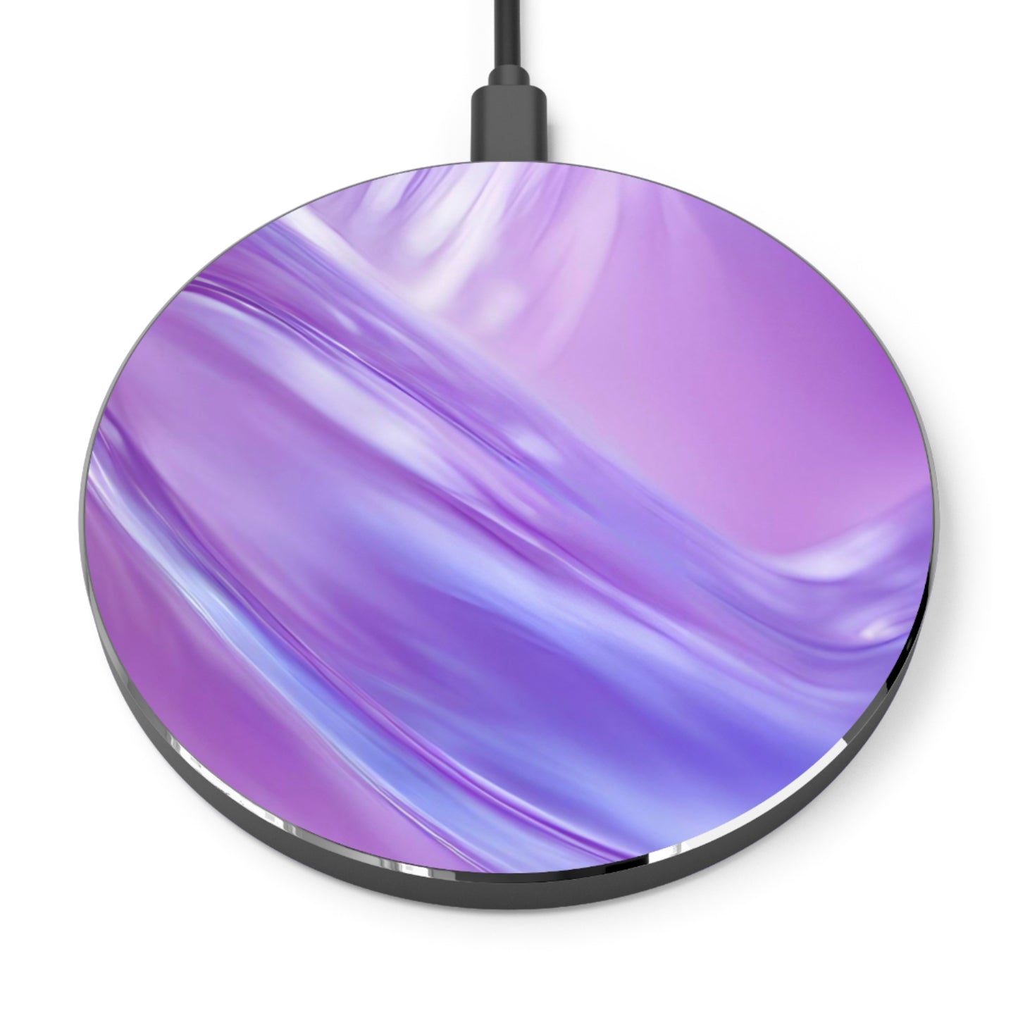 Wireless Charger – Lavender Wave