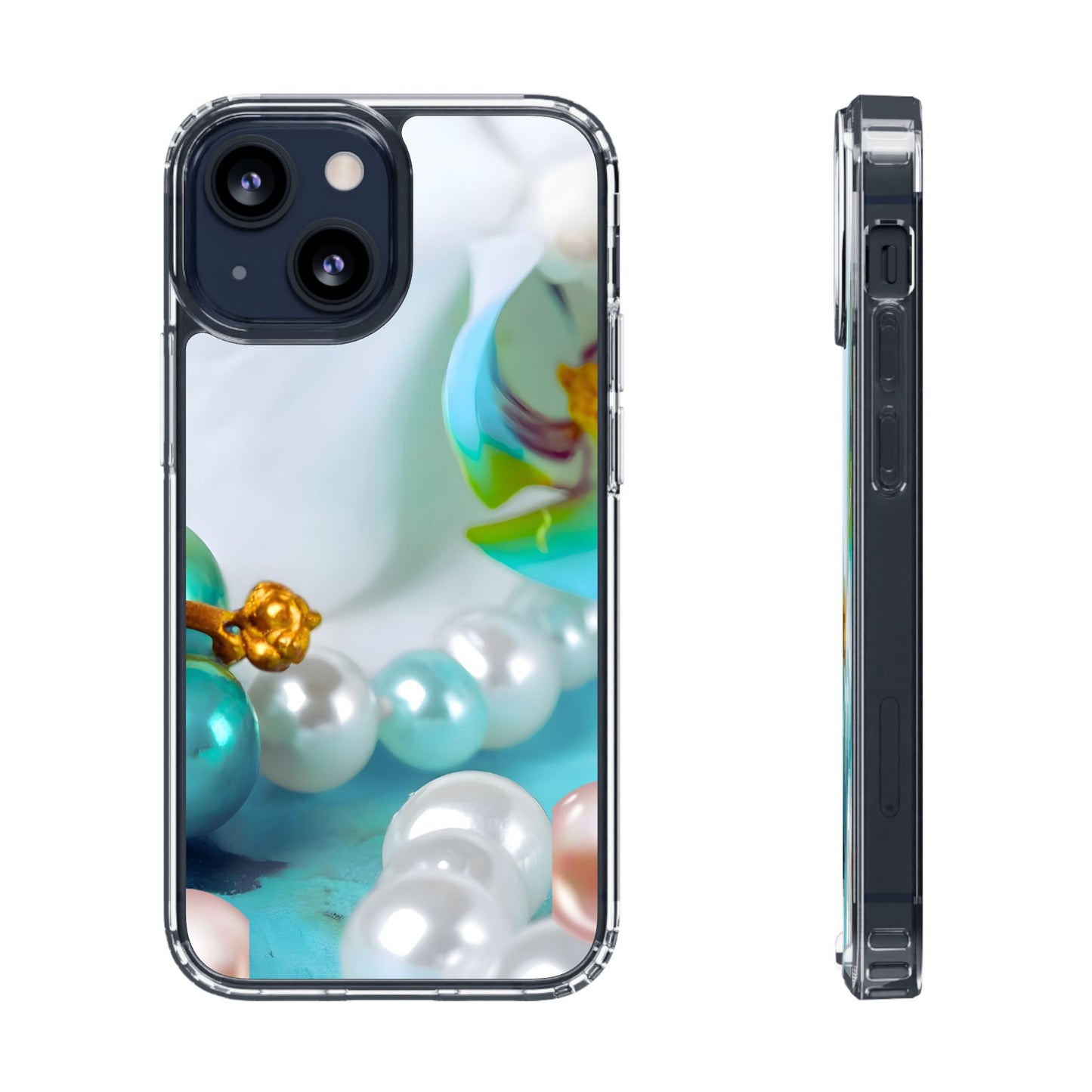 Clear Phone Case – Mermaid's Pearl