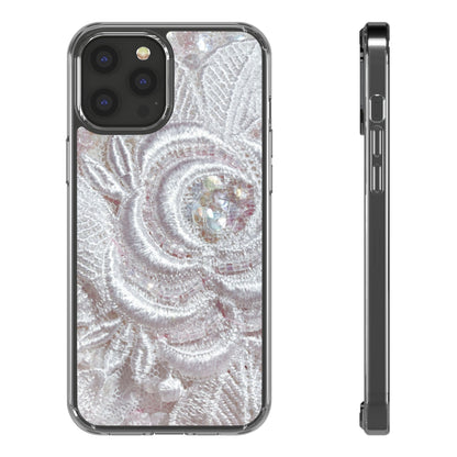 Clear Phone Case – Lace Veil