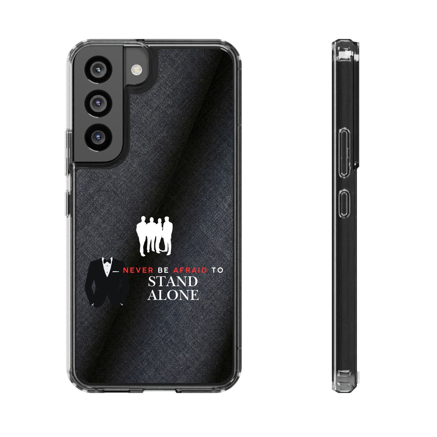 Clear Phone Case – Stand Alone