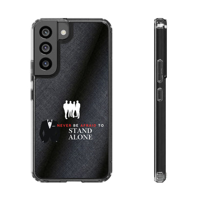 Clear Phone Case – Stand Alone