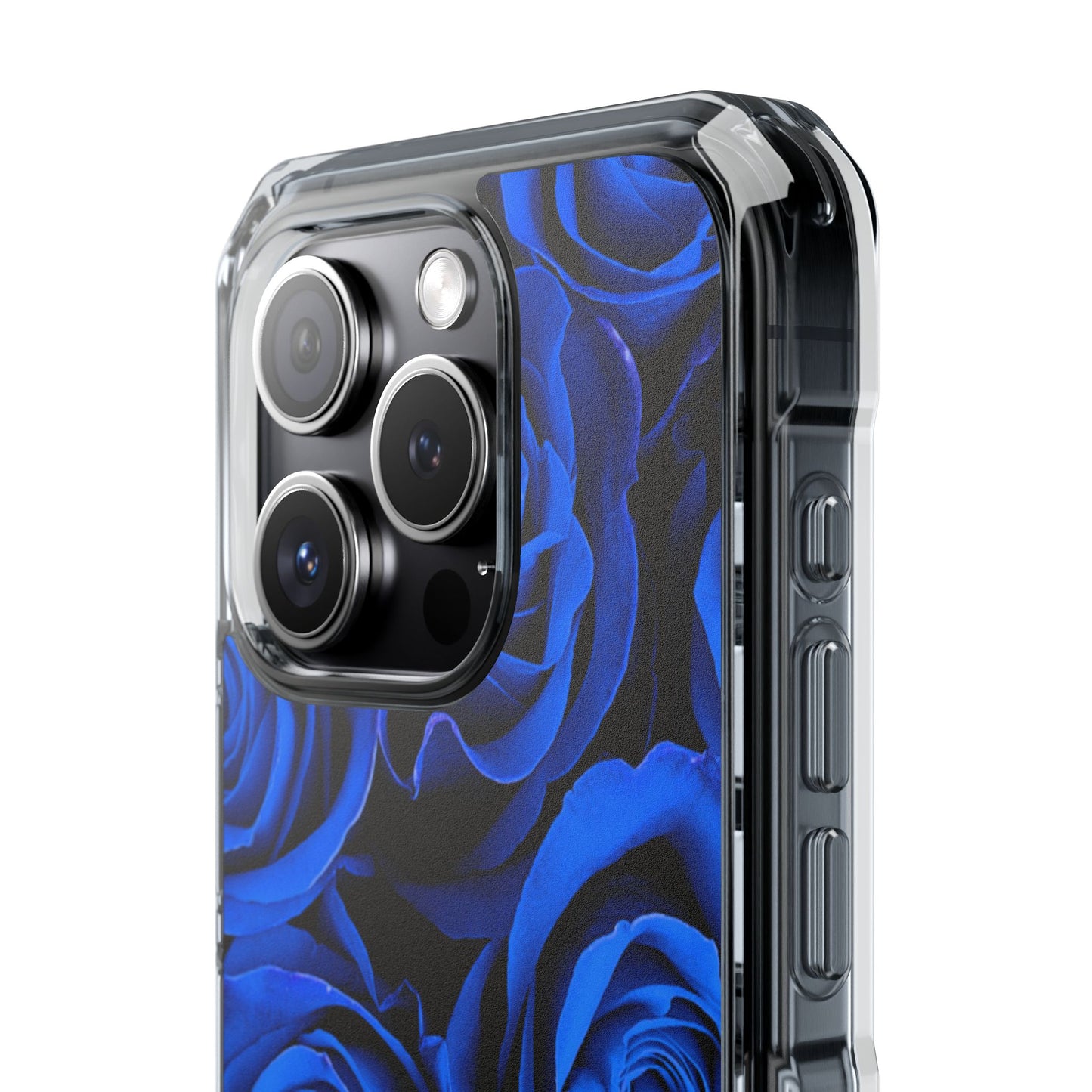 Clear Magnetic Phone Case – Midnight Bloom