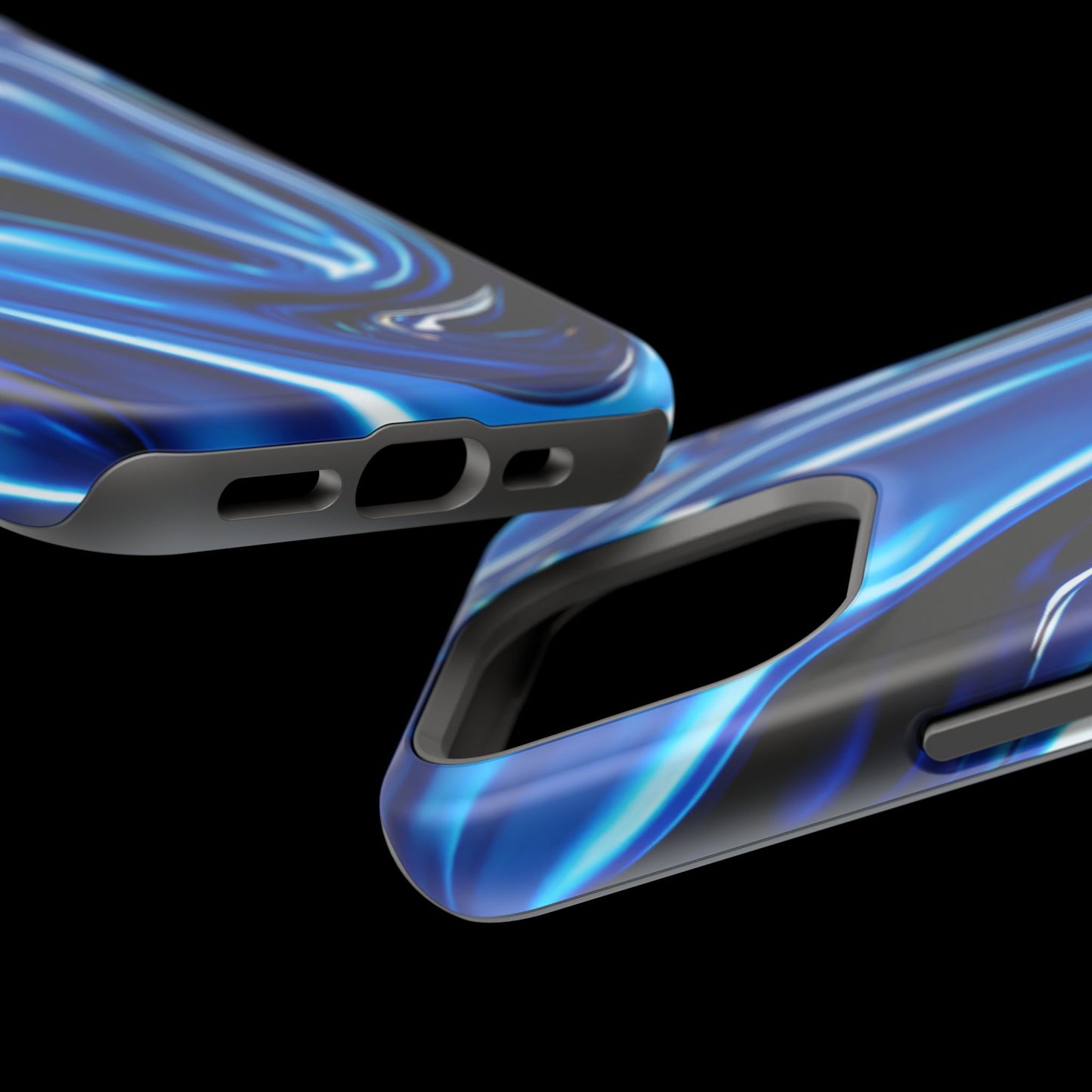 Wireless-Charging Compatible Case – Midnight Surge
