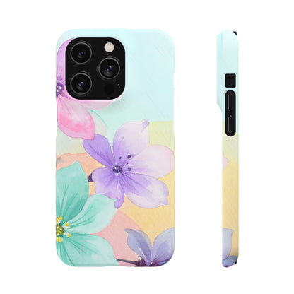 Snap Phone Case – Water Petal
