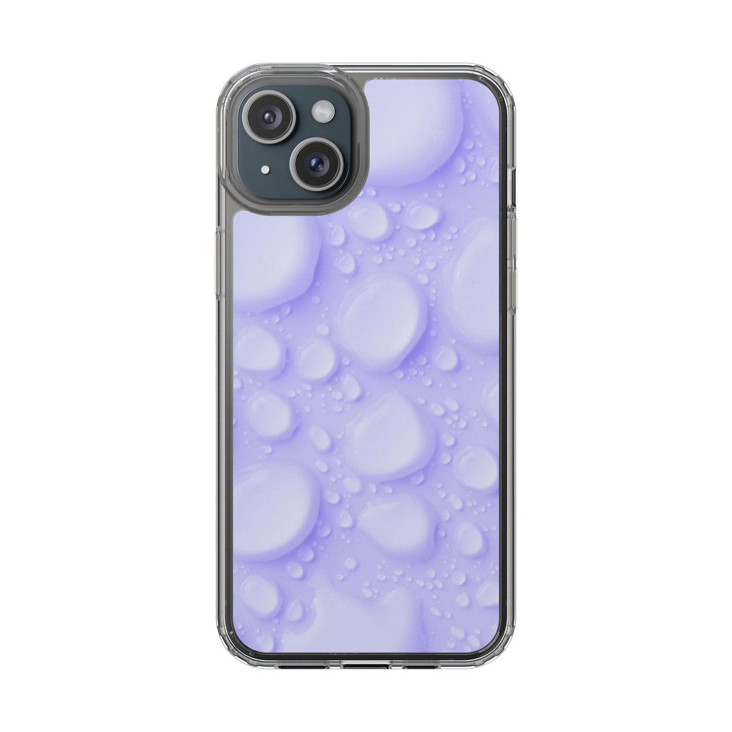 Clear Phone Case – Lilac Dew