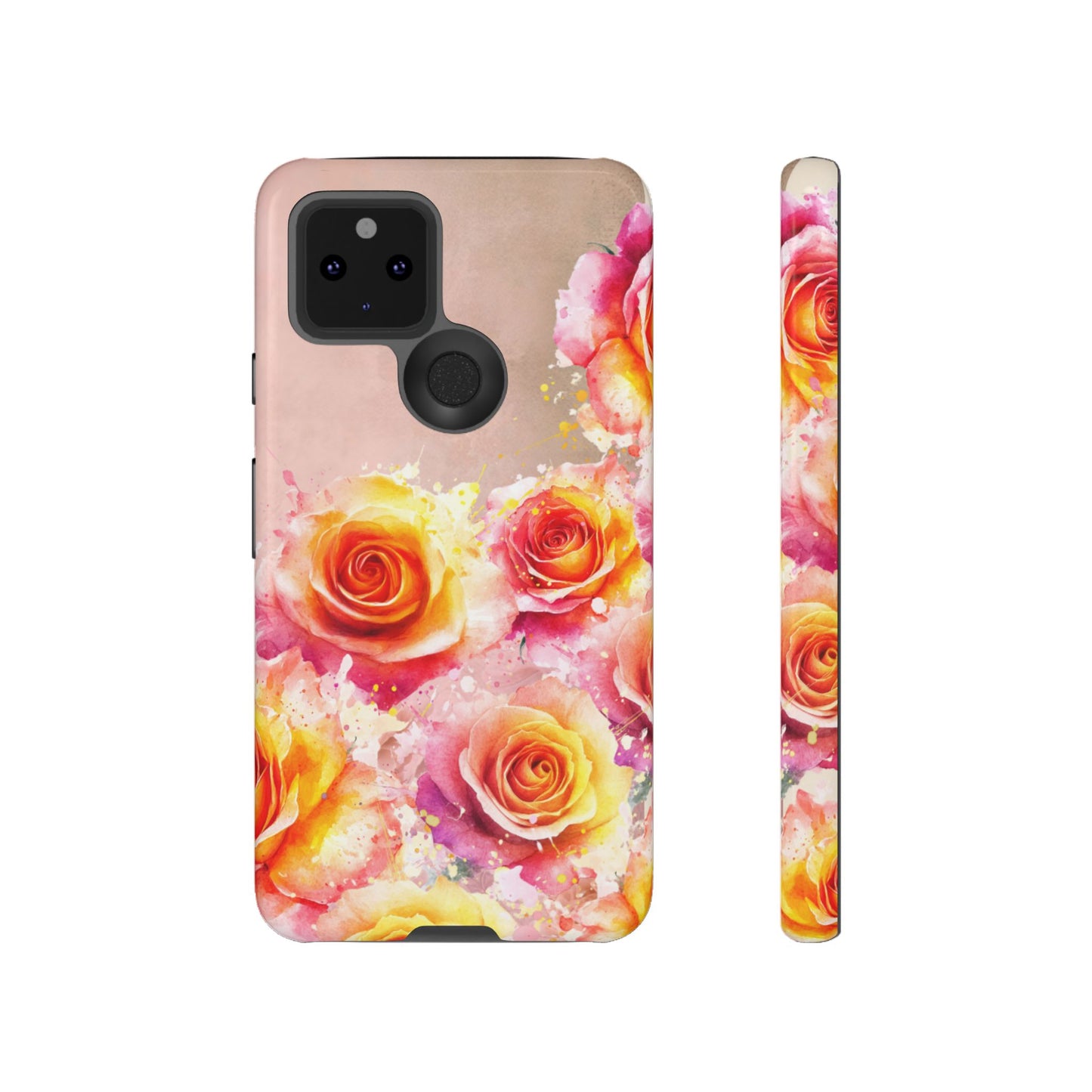 Protective Phone Case – Sunset Roses