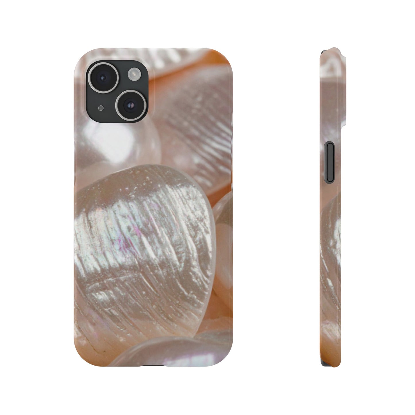 Slim Phone Case – Blush Pearl
