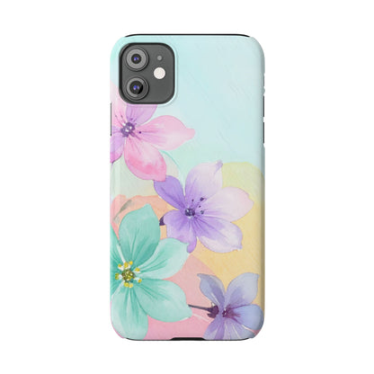 Slim Phone Case – Water Petal