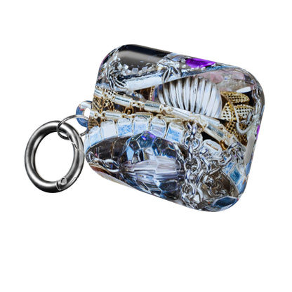 Earbud Case Cover – Chrome Jewel