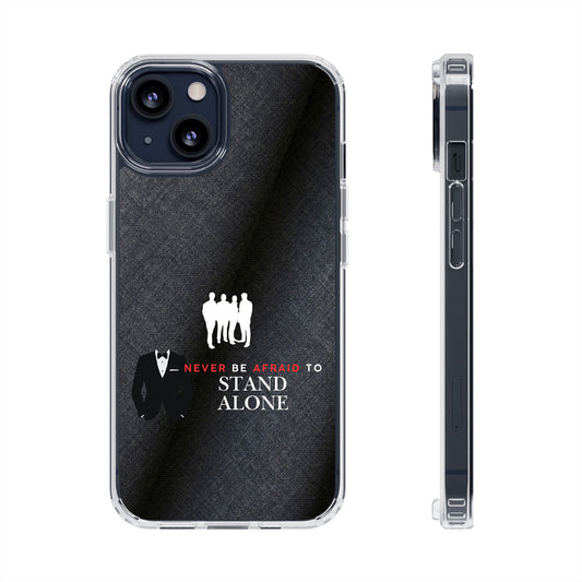 Clear Phone Case – Stand Alone
