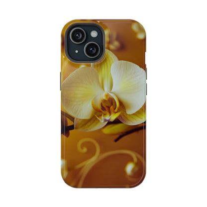 Protective Phone Case – Amber Orchid