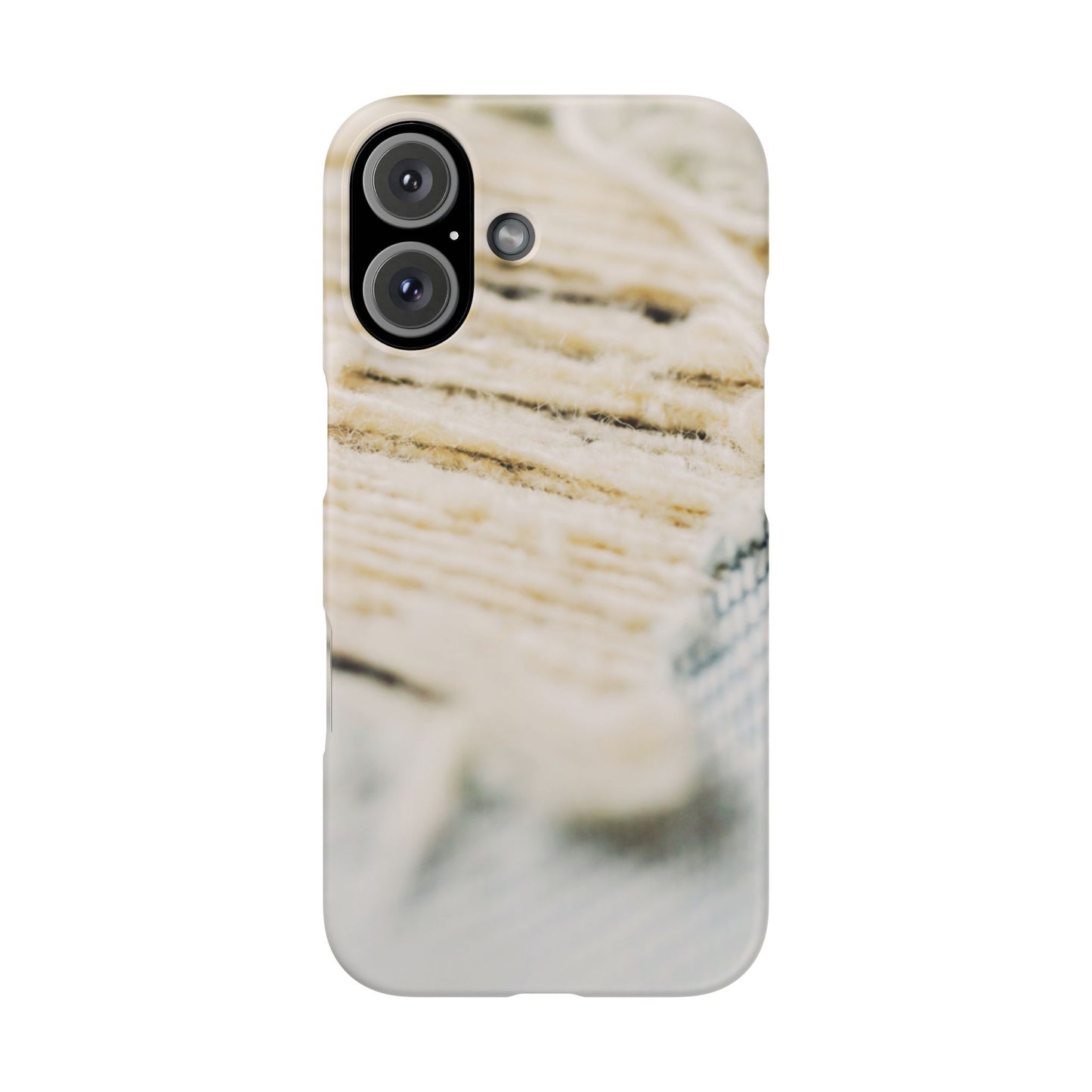 Snap Phone Case – Woven Warmth