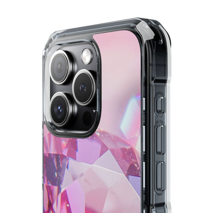 Clear Magnetic Phone Case – Pink Ice