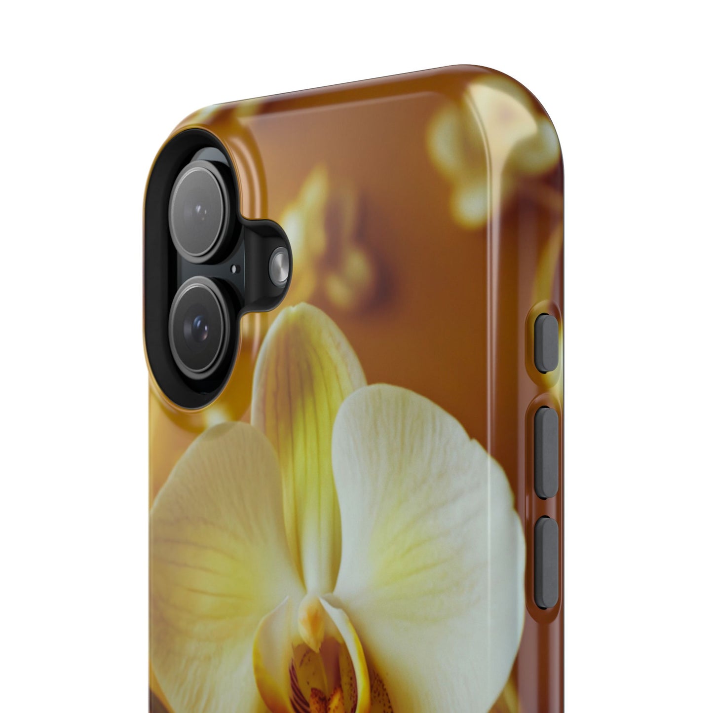 Protective Phone Case – Amber Orchid